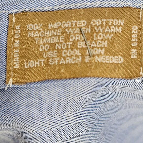 Graham & Gunn Men S* Dress Shirt Light Blue Business Casual Modest Neutral Shirt - Picture 3 of 16